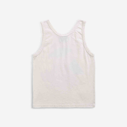 儿童白色Logo棉背心