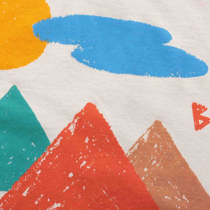 儿童白色Logo棉背心