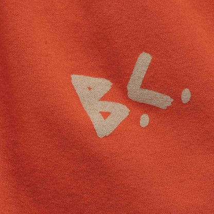 儿童红色棉长裤