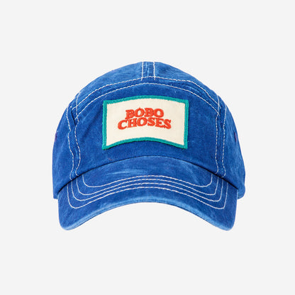 儿童蓝色Logo帽子