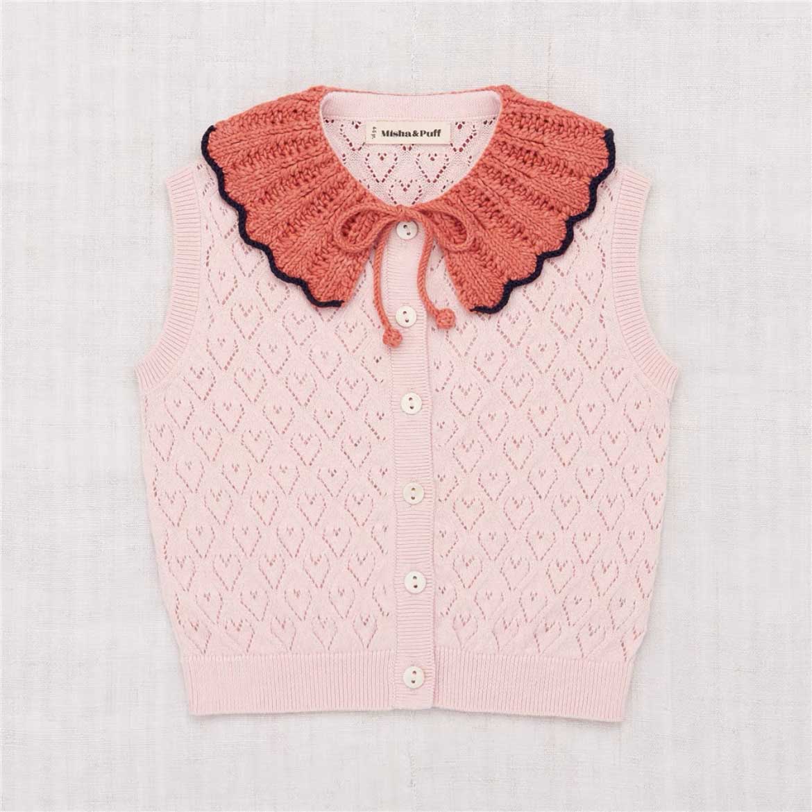 女童粉色马甲