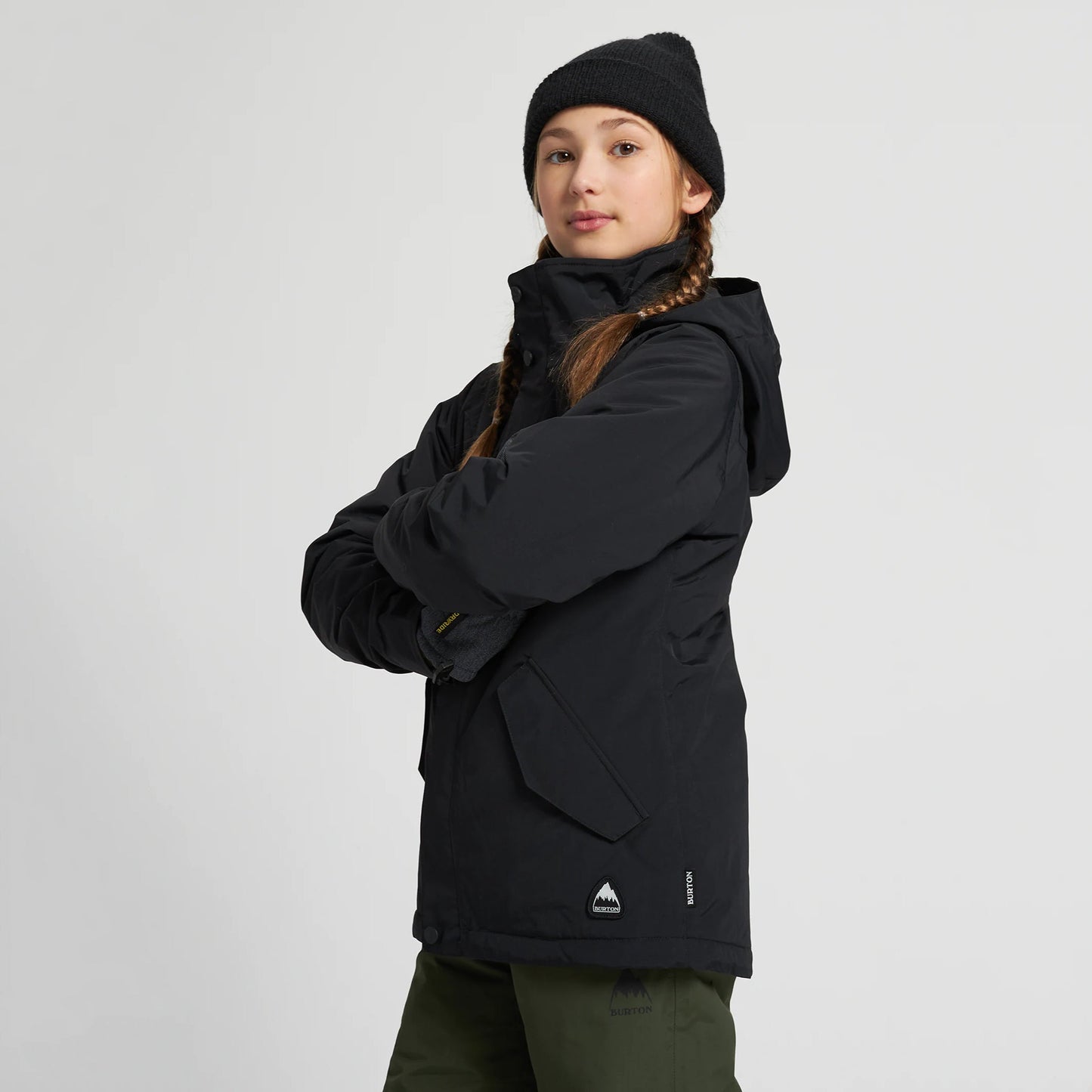 儿童黑色滑雪服