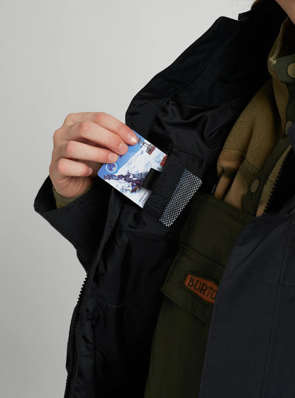 儿童黑色滑雪服