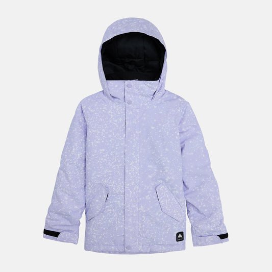女童紫色滑雪服