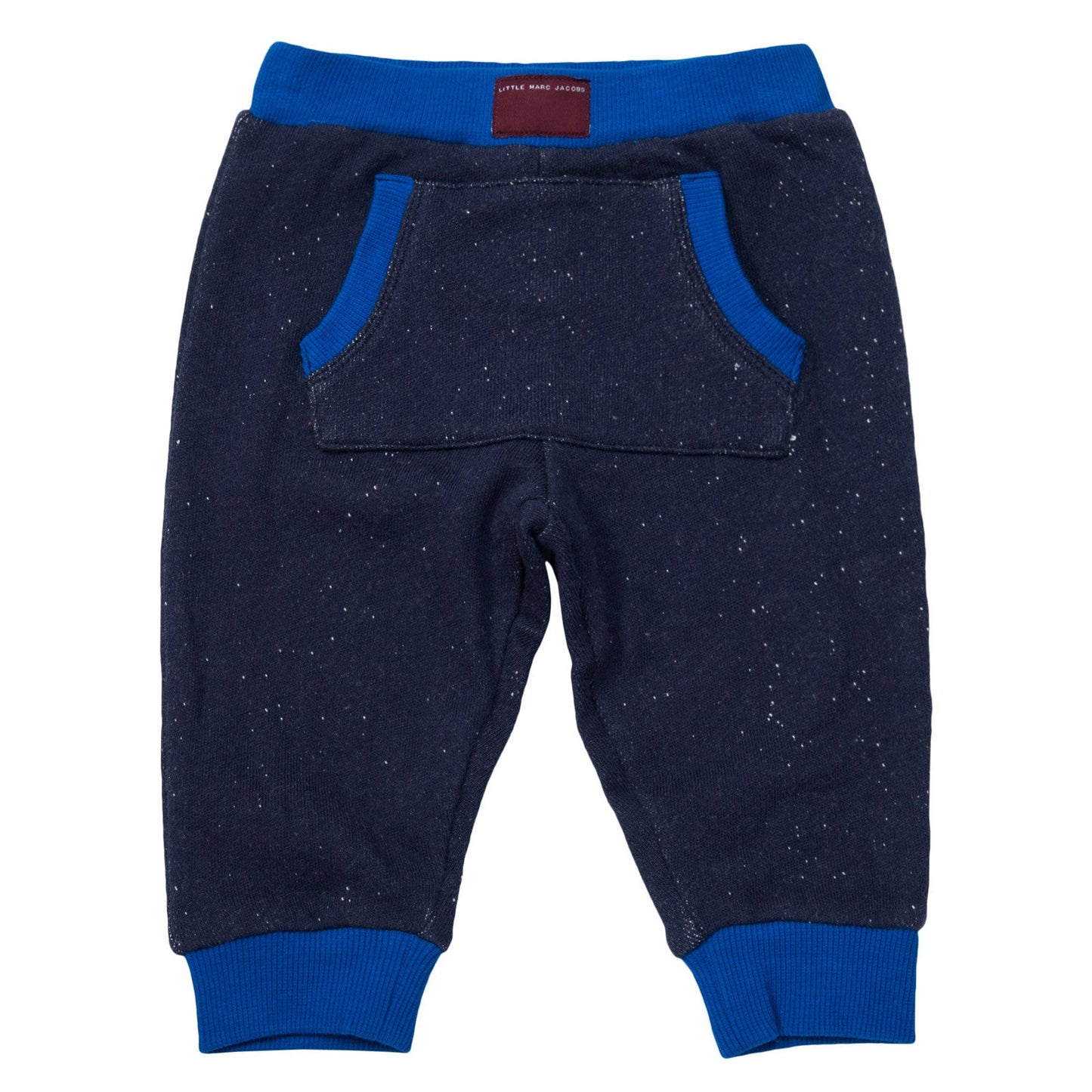 Baby Boys Navy Blue Elastic waisted Trousers