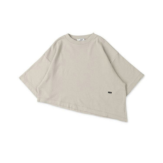 Girls Beige Logo T-Shirt