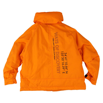 儿童橙色棉夹克