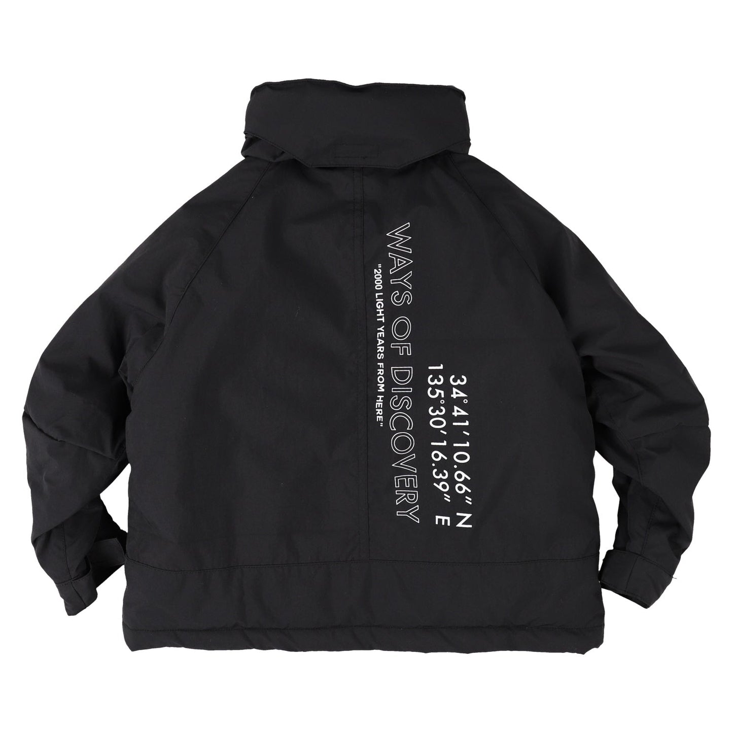 儿童黑色棉夹克