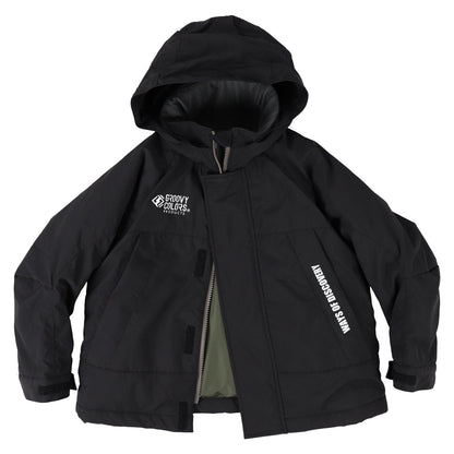 儿童黑色棉夹克