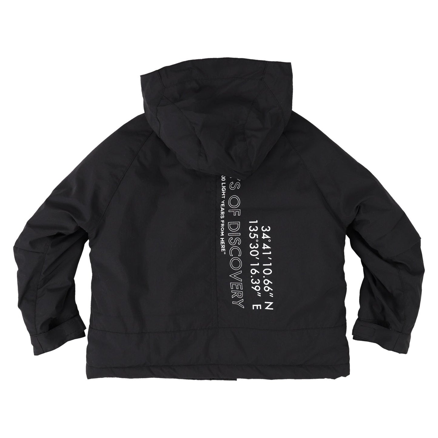 儿童黑色棉夹克