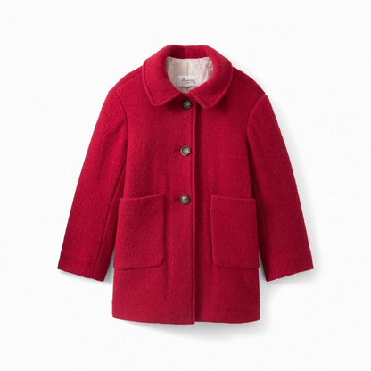 Girls Raspberry Coat