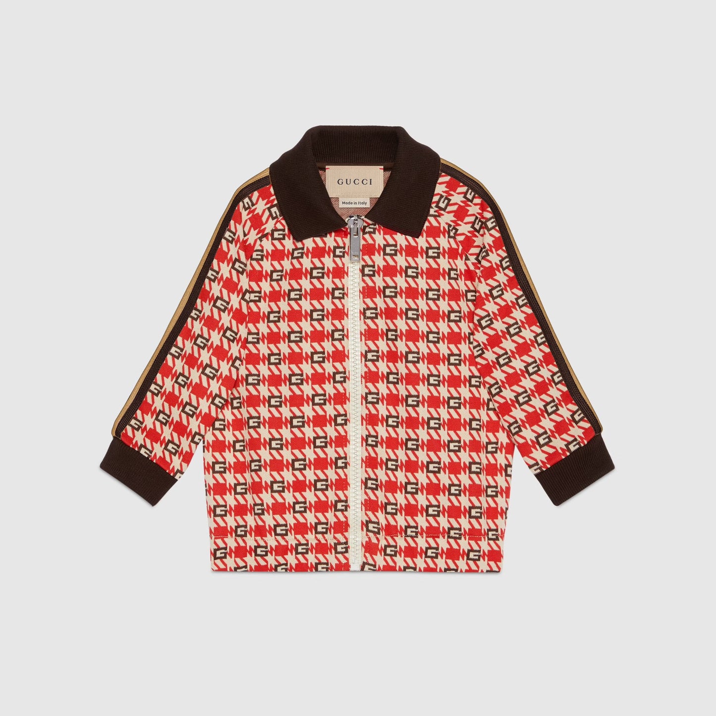 婴儿红色Logo夹克