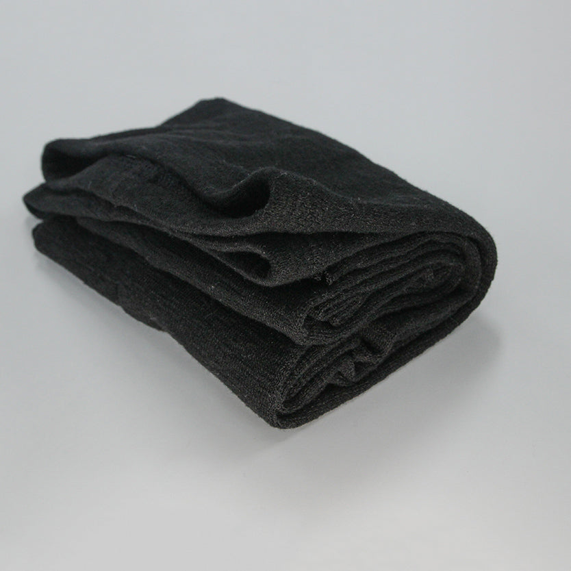 女童黑色芭蕾舞护腿袜