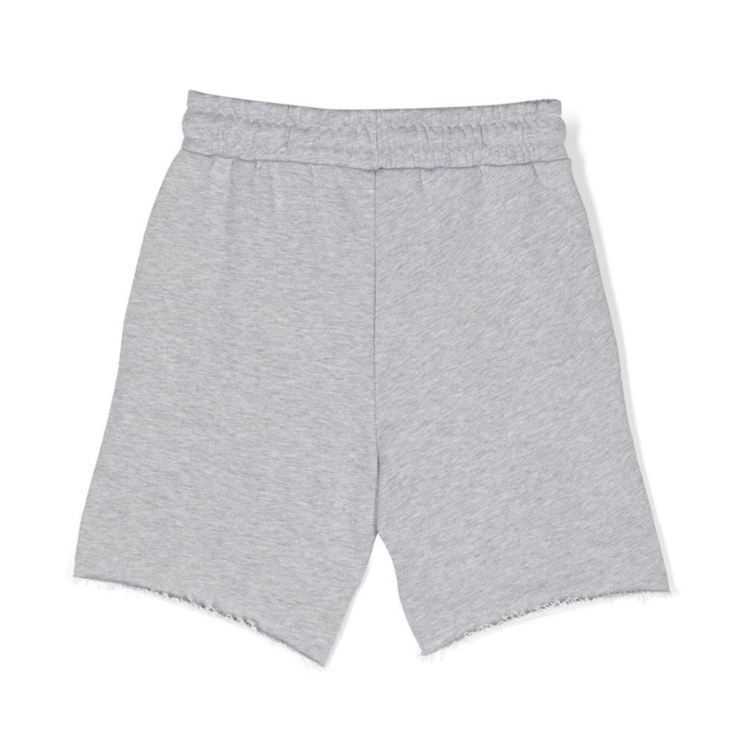 儿童灰色Logo棉短裤