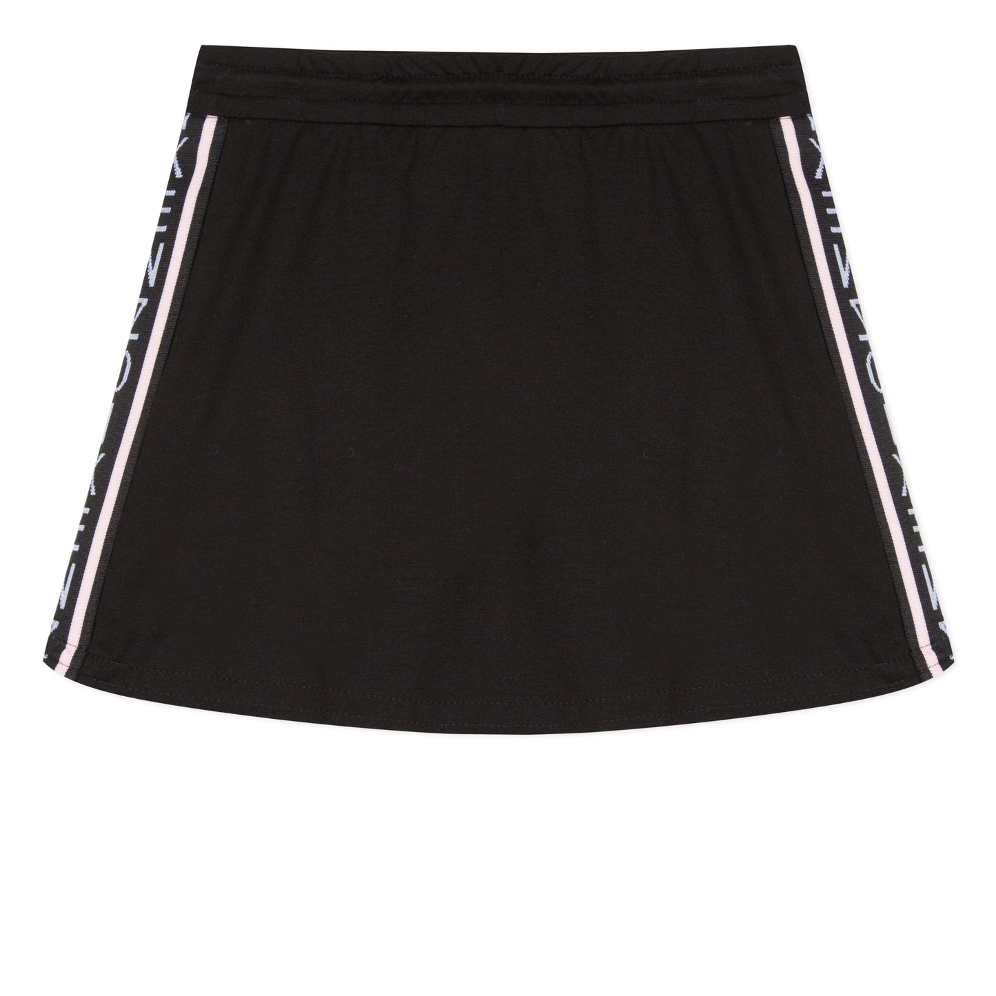 女童黑色Logo短裙