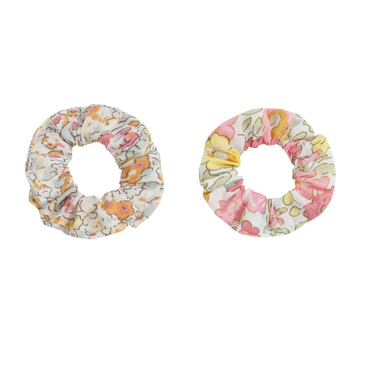 女童黄色碎花发饰(2个）