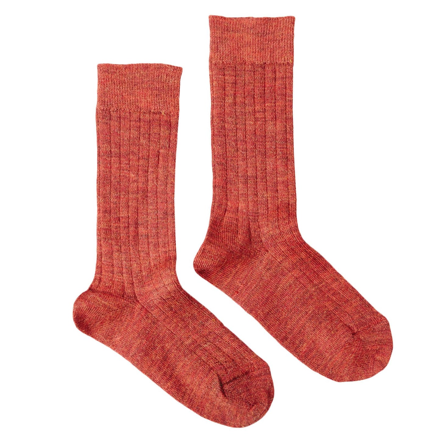 Baby Red Knitted Rib Ankle Sock