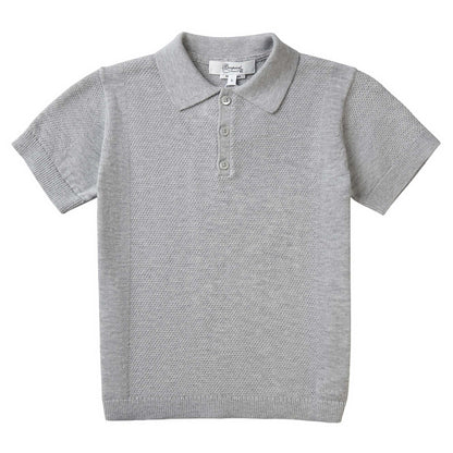 男童灰色Polo衫