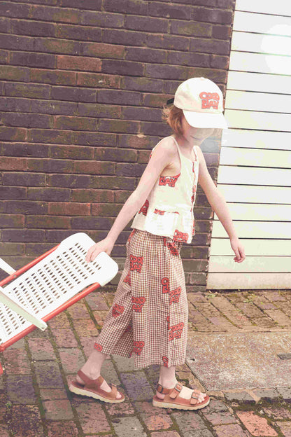 女童白色Logo上衣