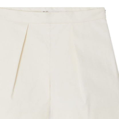 女童白色棉短裤