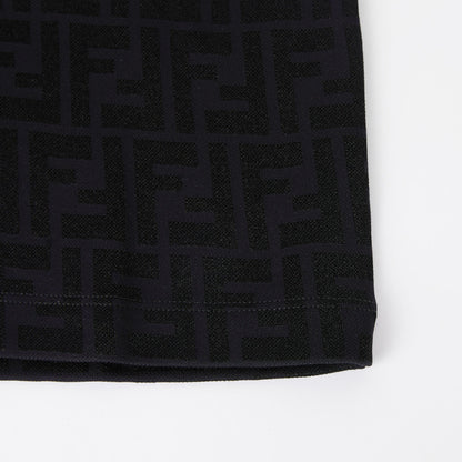 儿童黑色Logo T恤