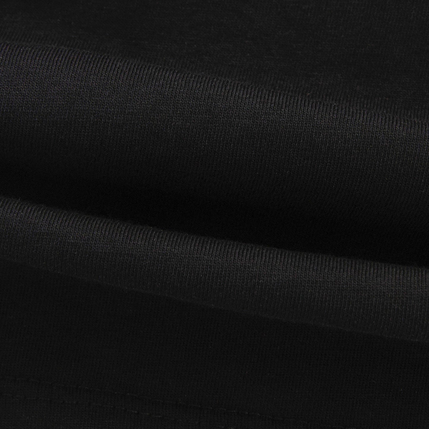 女童黑色印花棉T恤