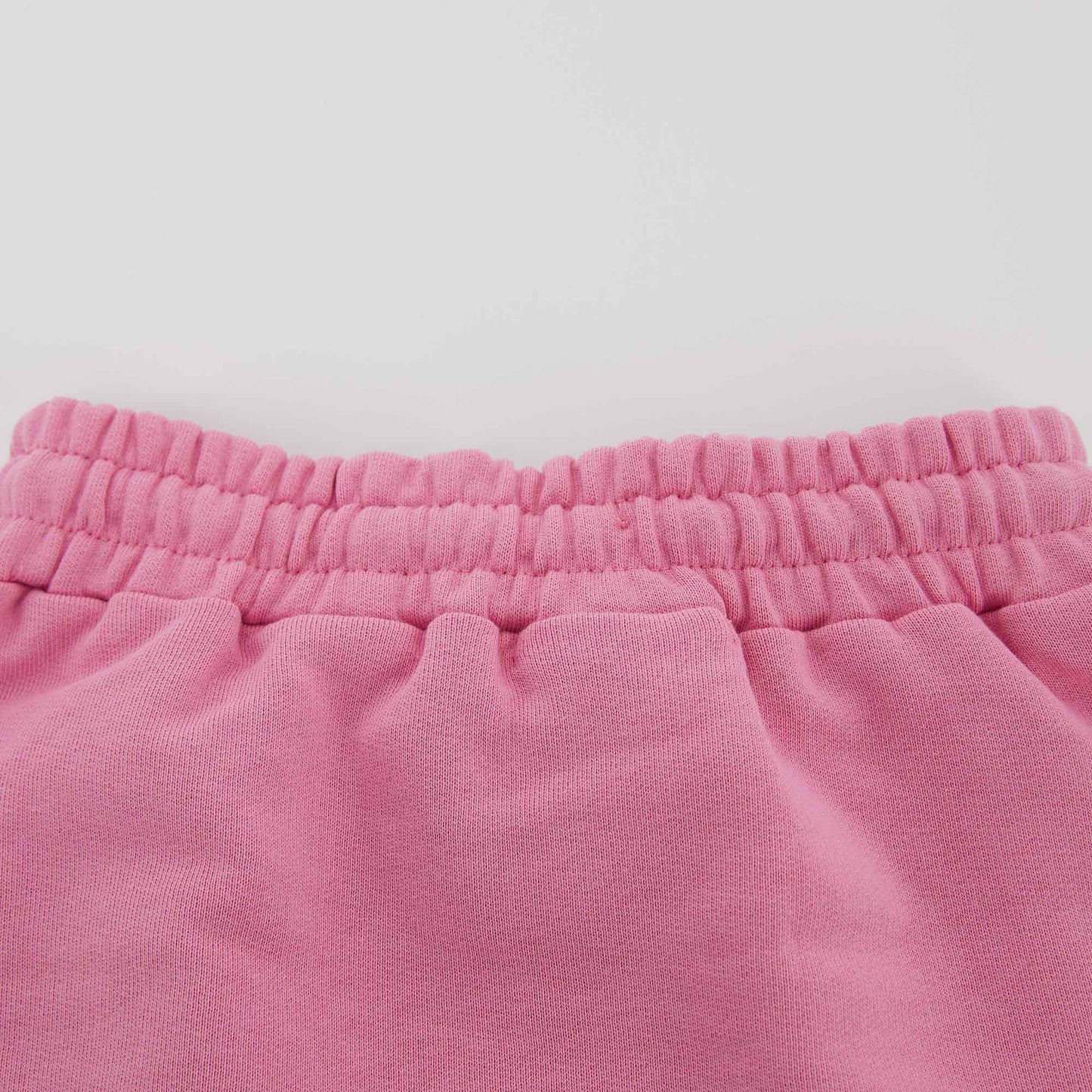 女童粉色Logo棉短裙