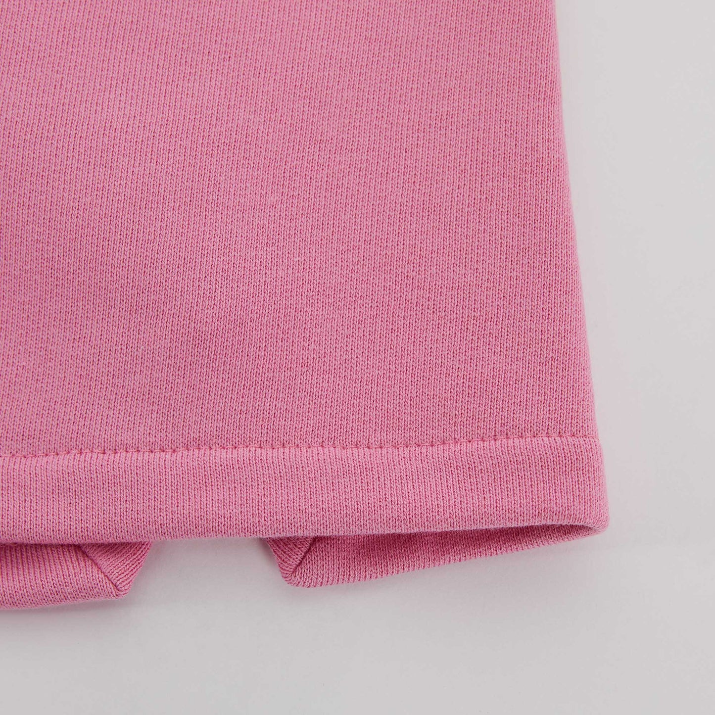 女童粉色Logo棉短裙