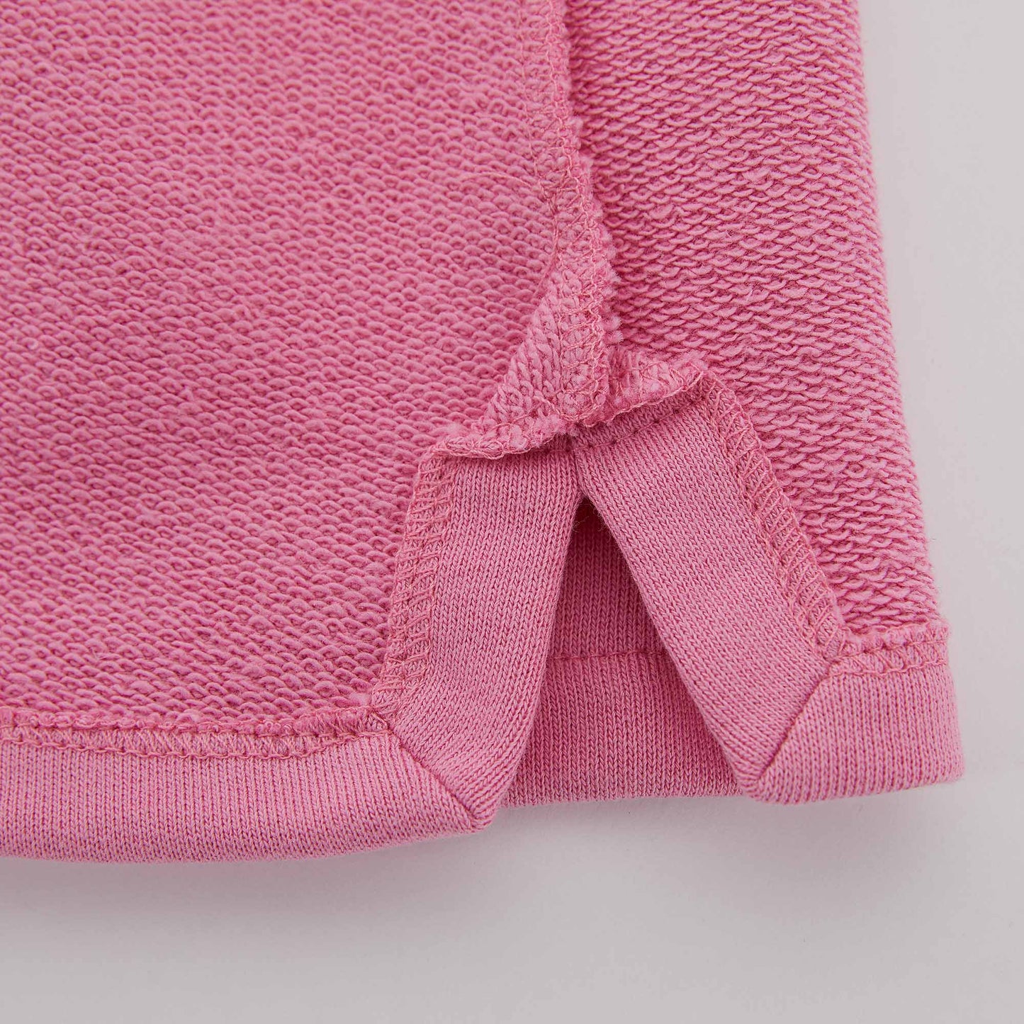 女童粉色Logo棉短裙