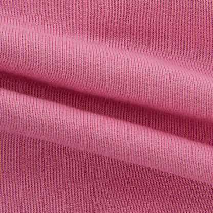 女童粉色Logo棉短裙