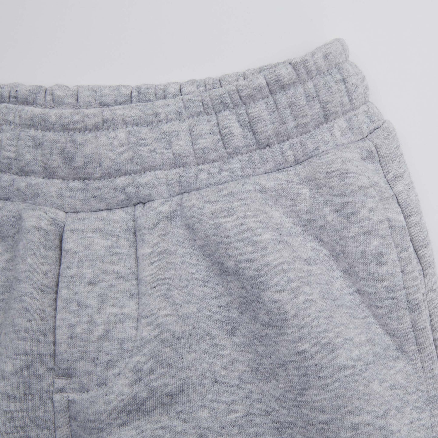 男童灰色Logo棉长裤