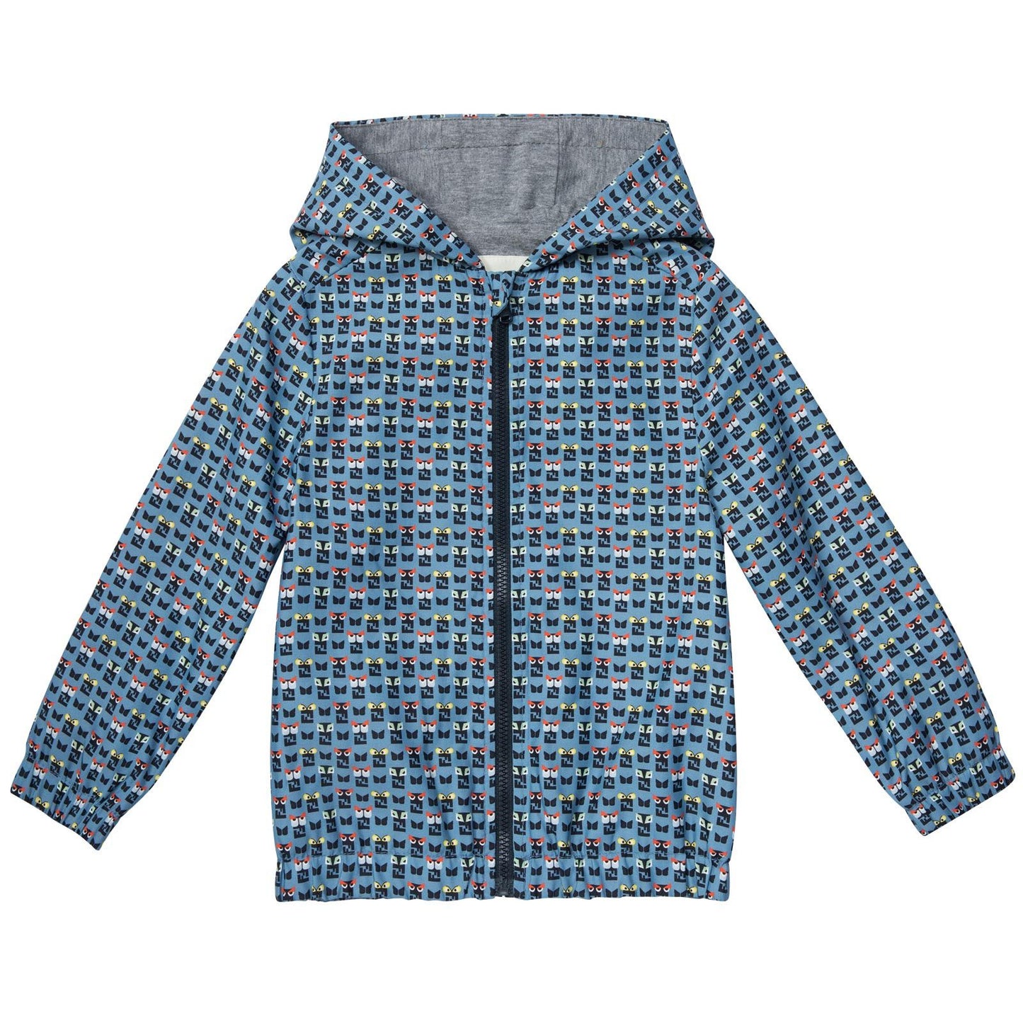 Baby Boys Blue 'FF Monster' Printed Jacket