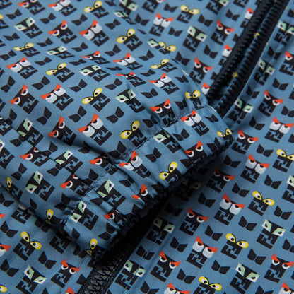 Baby Boys Blue 'FF Monster' Printed Jacket
