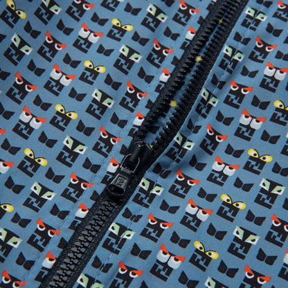 Baby Boys Blue 'FF Monster' Printed Jacket