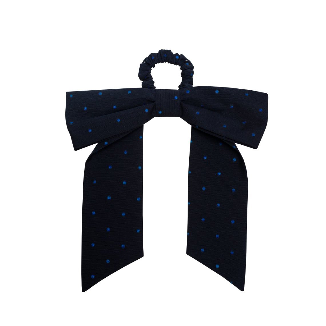 女童黑色圆点发带