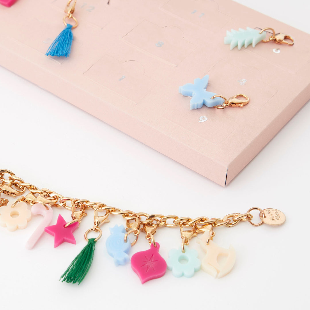 冬季芭蕾舞女演员手链日历手提箱