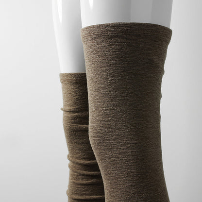 女童棕色芭蕾舞护腿袜