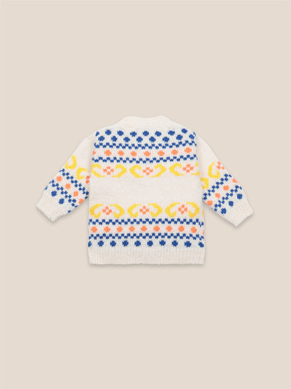 Baby Boys Brown Rice Cardigan