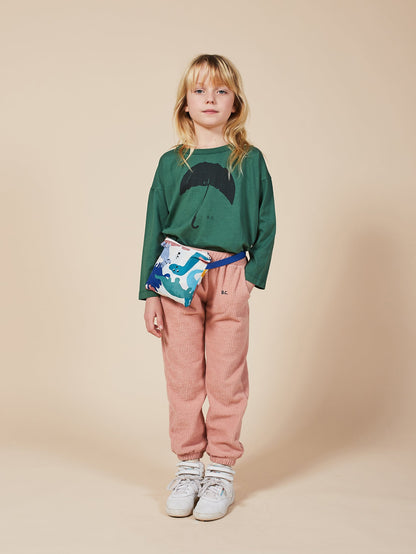 Boys Greener Pastures Umbrella Organic Cotton T-Shirt