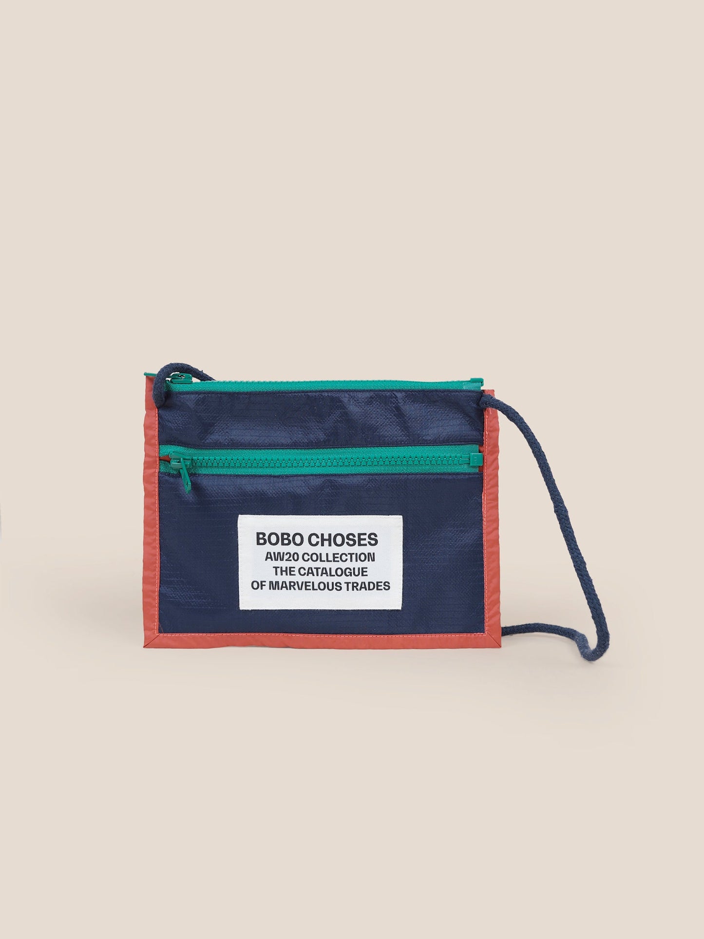Boys Midnight Navy Boy Patch Passport Bag