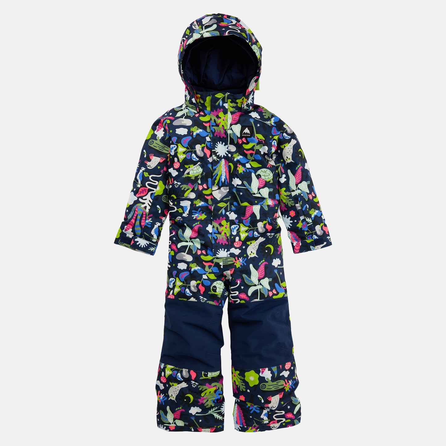 儿童彩色连体滑雪服