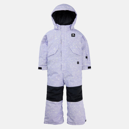 儿童紫色连体滑雪服