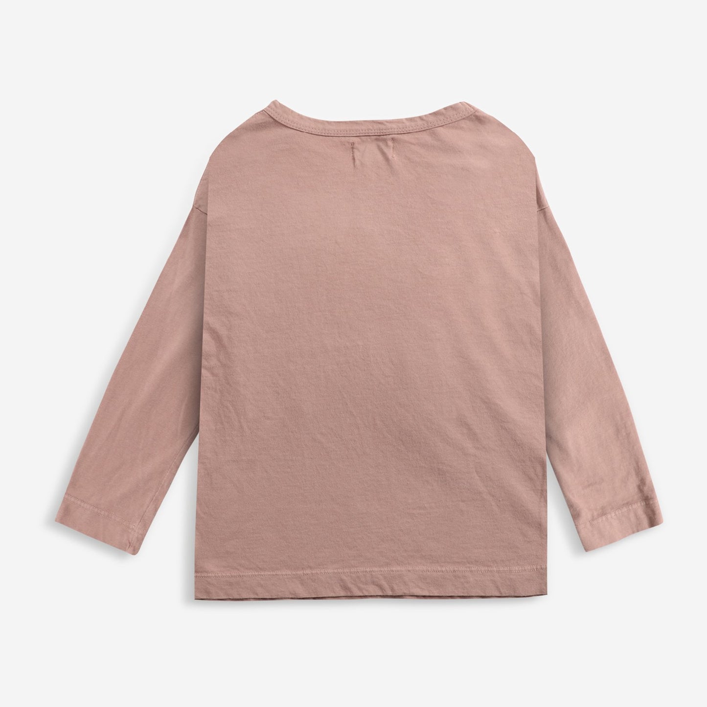 儿童深粉色Logo棉T恤