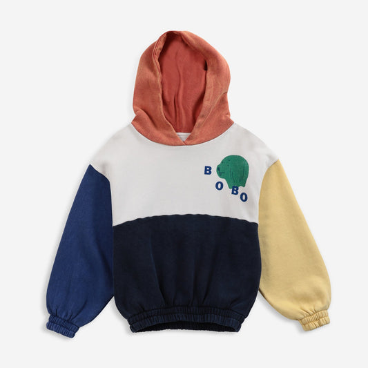 儿童白色连帽卫衣