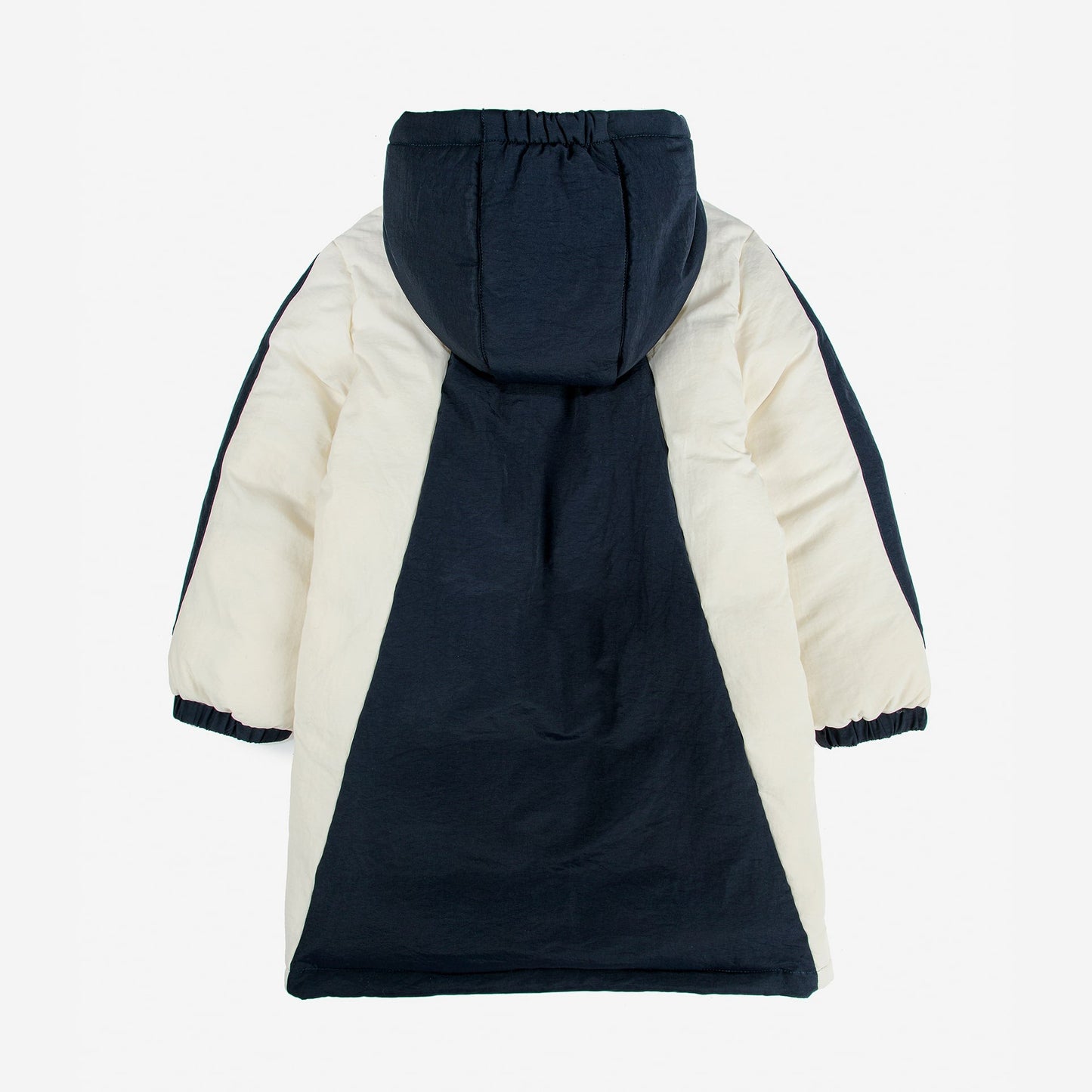 男童藏青色双面棉服