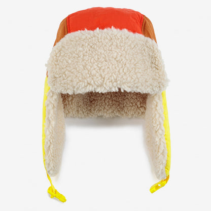 儿童彩色色块帽子