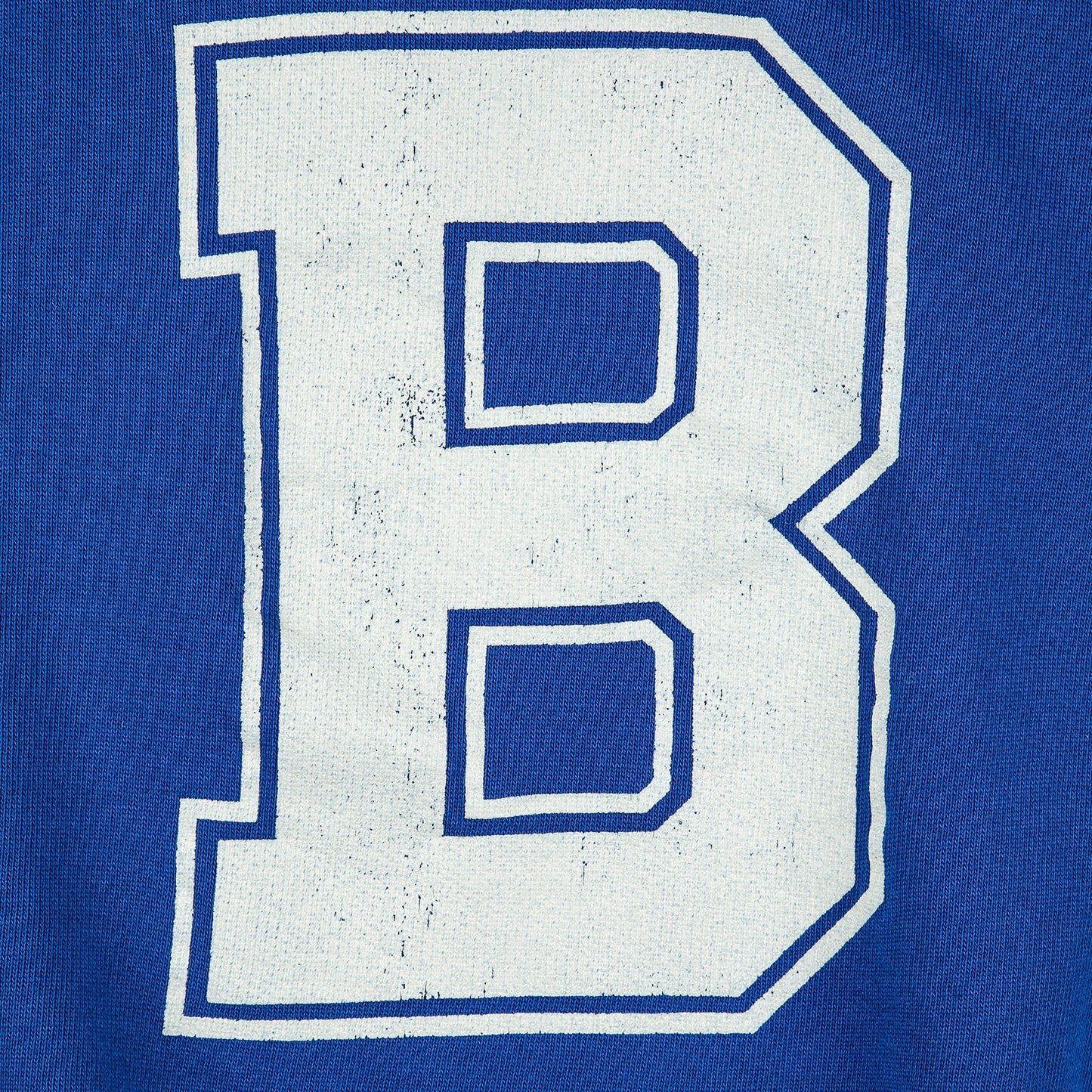 儿童蓝色Logo棉卫衣