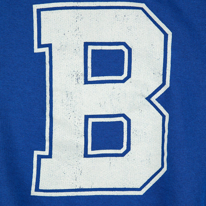 儿童蓝色Logo棉卫衣