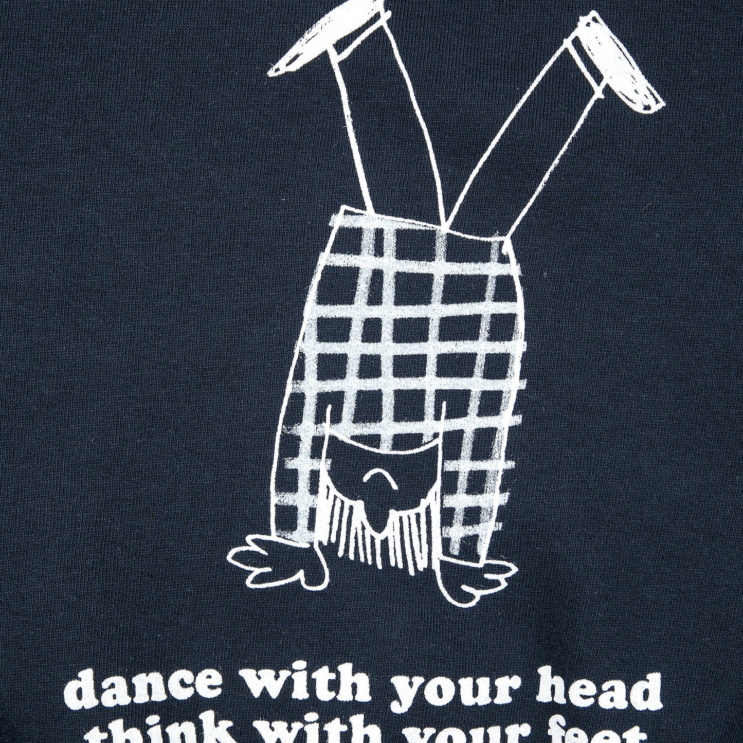 儿童藏青色Logo棉卫衣