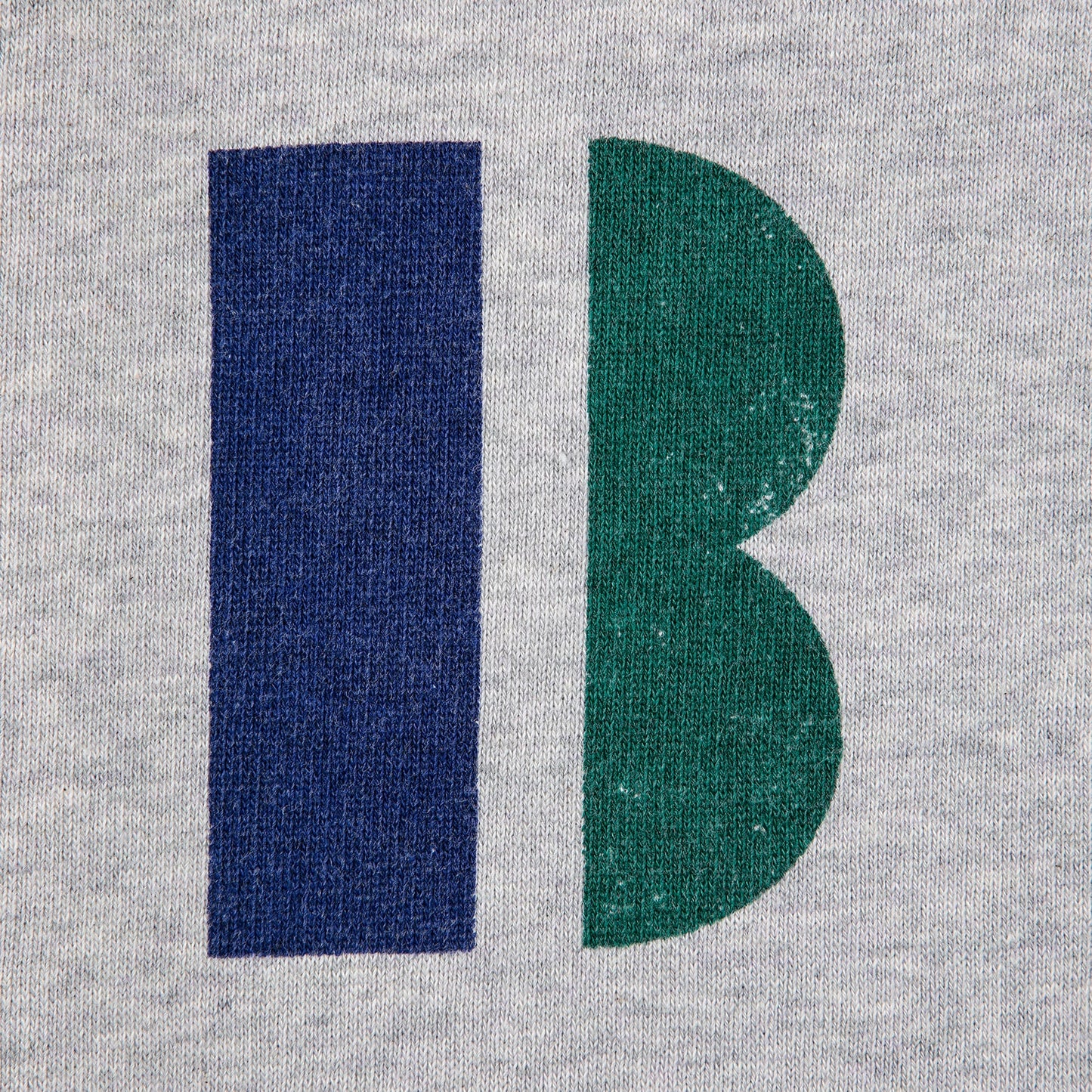 儿童灰色Logo棉长裤
